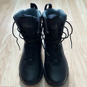 Under Armor Women’s Combat Boots - Black, Size 8